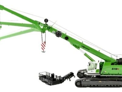 ROS Ross Sennebogen 6113E telescopic crawler crane