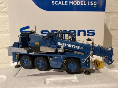 Sarens store IMC Demag AC45 city crane SARENS