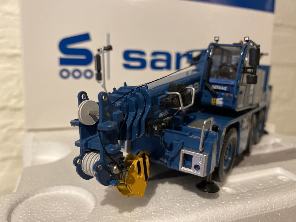 Sarens store IMC Demag AC45 city crane SARENS