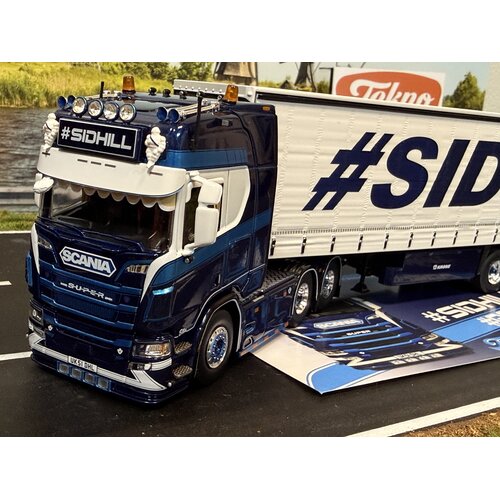 Tekno Tekno Scania NGR Highline 6x2 with 3-axle tautliner SID HILL