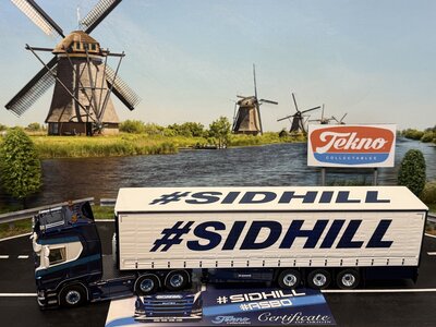 Tekno Tekno Scania NGR Highline 6x2 with 3-axle tautliner SID HILL