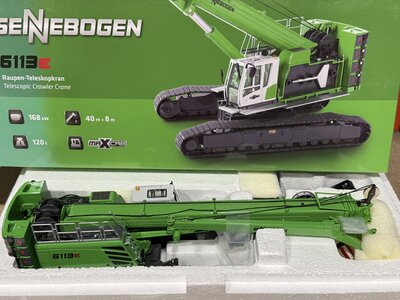 ROS Ross Sennebogen 6113E telescopic crawler crane