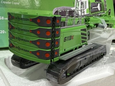 ROS Ross Sennebogen 6113E telescopic crawler crane