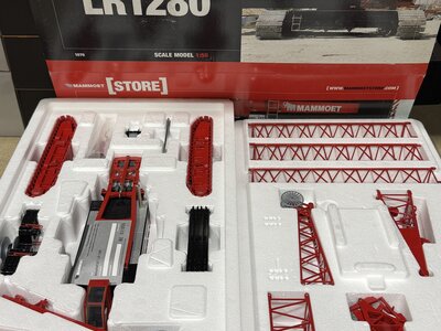 Mammoet store Conrad Liebherr LR1280 Litronic crawler crane Mammoet
