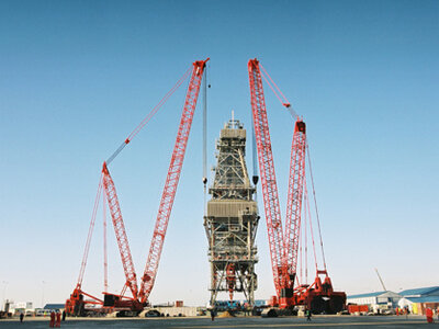 TWH Collectibles TWH  Manitowoc 1800 Crawler Crane