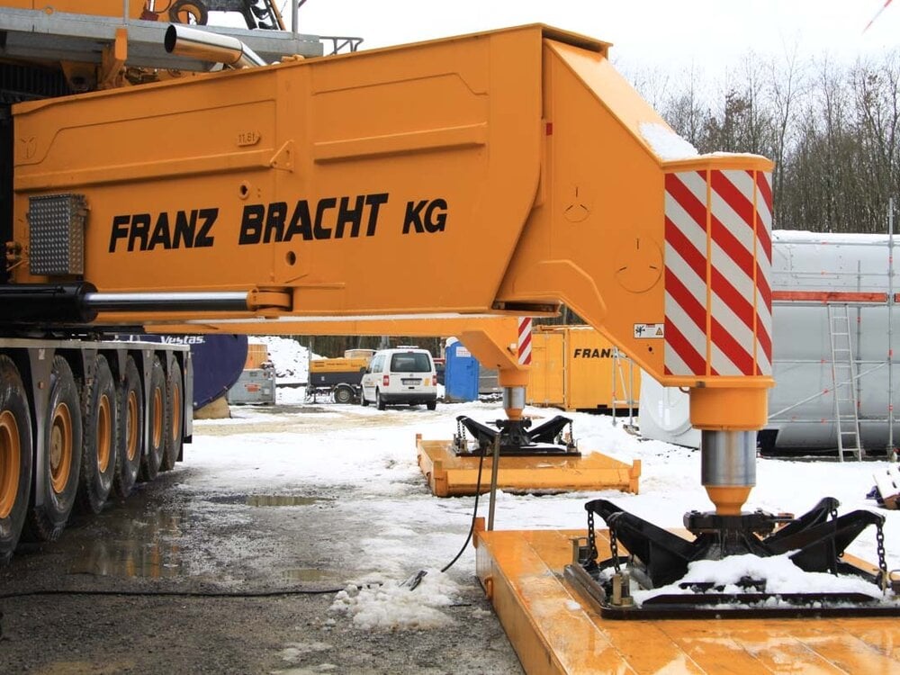 Conrad Modelle Conrad Liebherr LG1750 Lattice mast Crane FRANZ BRACHT
