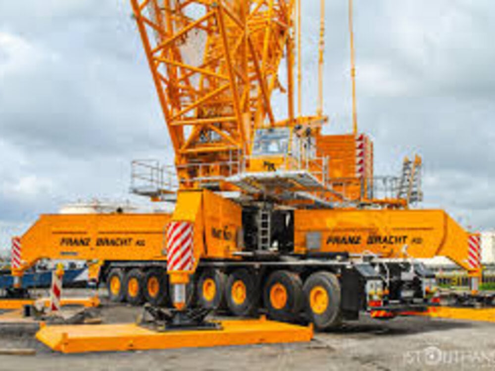 Conrad Modelle Conrad Liebherr LG1750 Lattice mast Crane FRANZ BRACHT