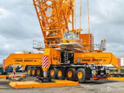 Conrad Modelle Conrad Liebherr LG1750 Lattice mast Crane FRANZ BRACHT