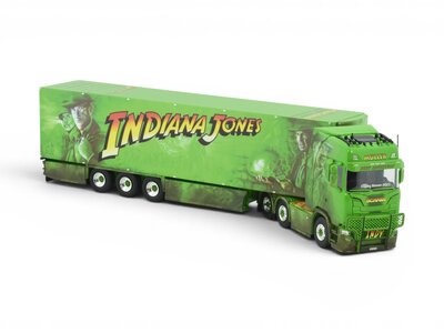 Tekno Tekno Scania Next Gen 660S Highline with 3-axle reefer trailer MULLER "INDIANA JONES"