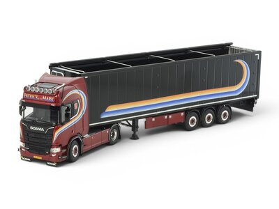Tekno Tekno Scania NGR Highline4x2  with 3-axle walkingfloor trailer PATRICK VAN DER MARK