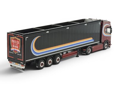 Tekno Tekno Scania NGR Highline4x2  with 3-axle walkingfloor trailer PATRICK VAN DER MARK
