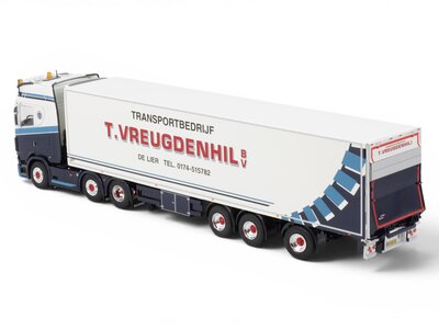 Tekno Tekno Scania NGS 6x2 Highline trekker met 3-assige koeloplegger T. VREUGDENHIL BV