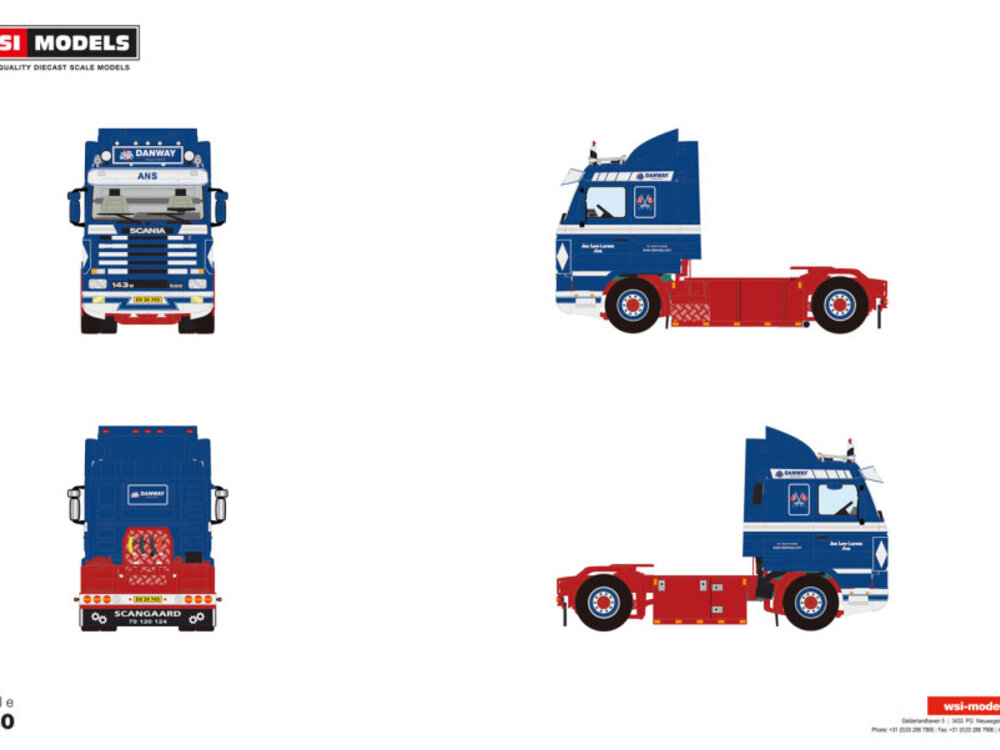 WSI WSI Scania 3-serie Streamline 4x2 JAN LOW-LARSEN