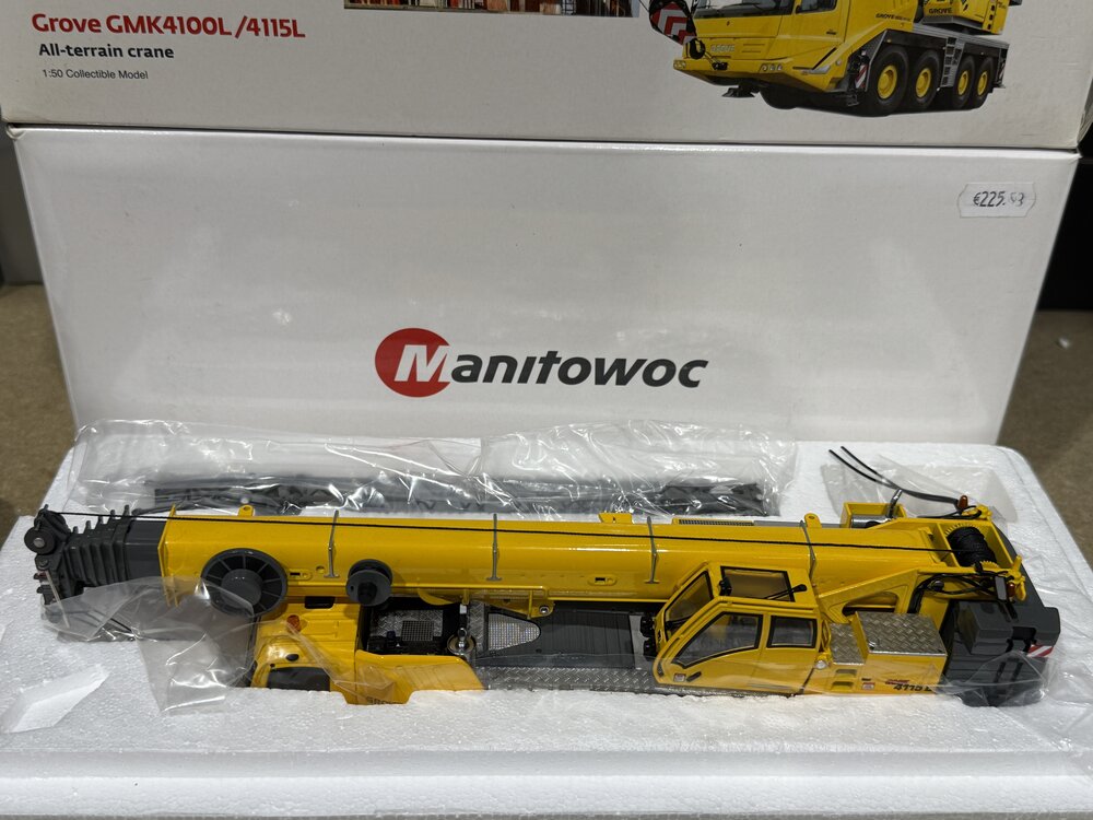 TWH Collectibles TWH Grove GMK 4100L / 4115L Mobile crane