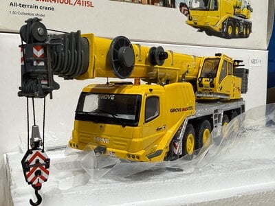 TWH Collectibles TWH Grove GMK 4100L / 4115L Mobile crane