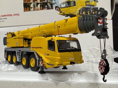 TWH Collectibles TWH Grove GMK 4100L / 4115L Mobile crane