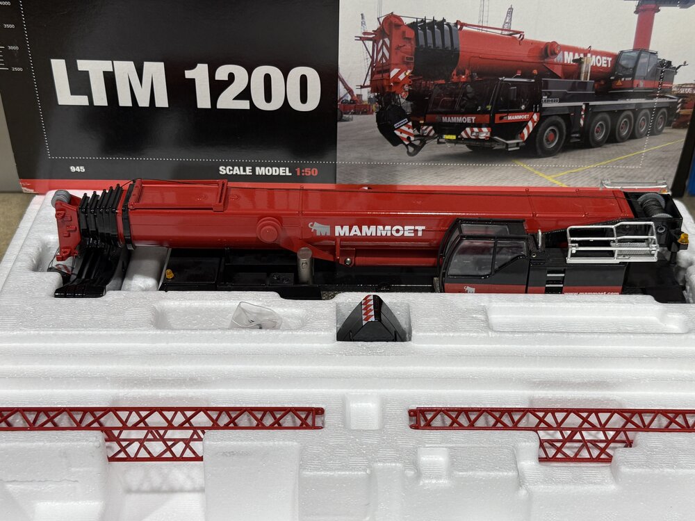 Mammoet store Conrad Liebherr LTM 1200 Mobile crane MAMMOET