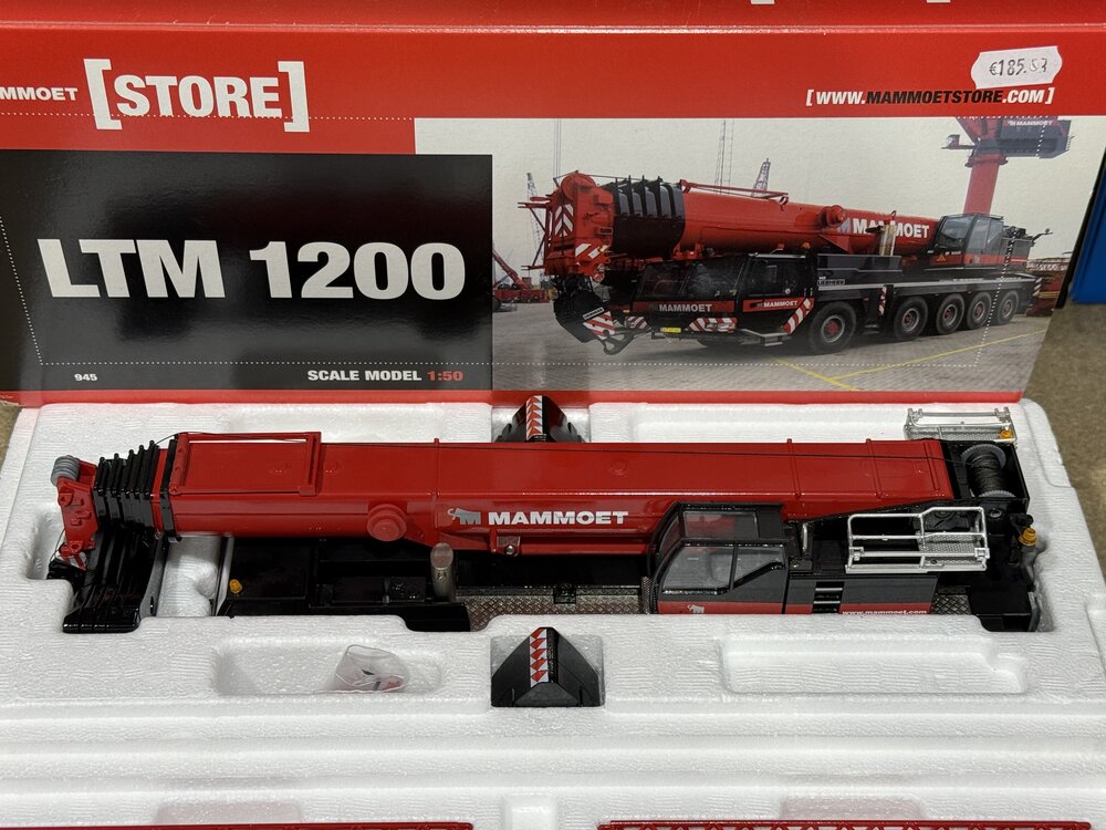 Mammoet store Conrad Liebherr LTM 1200 Mobile crane MAMMOET