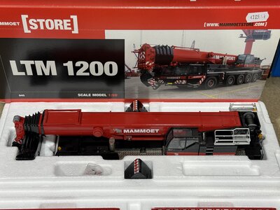 Mammoet store Conrad Liebherr LTM 1200 Mobile crane MAMMOET