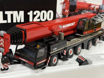 Mammoet store Conrad Liebherr LTM 1200 Mobile crane MAMMOET
