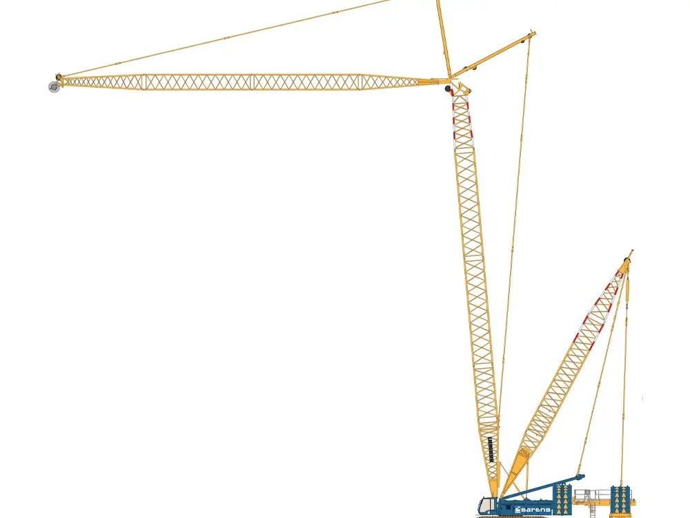 NZG NZG Liebherr LR1300 crawler crane SARENS
