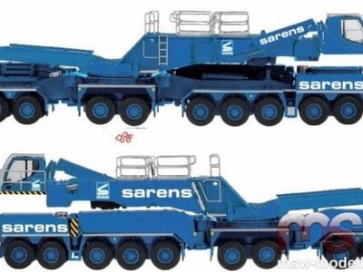 Sarens store NZG Liebherr LTM 11200-9.1 Mobile Crane  SARENS