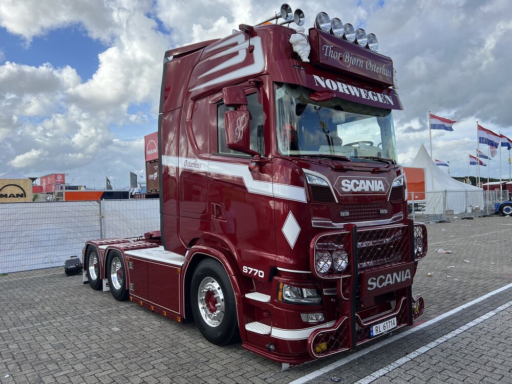 Tekno Tekno Scania Next Gen S770 6x4 THOR BJORN OSTERHUS