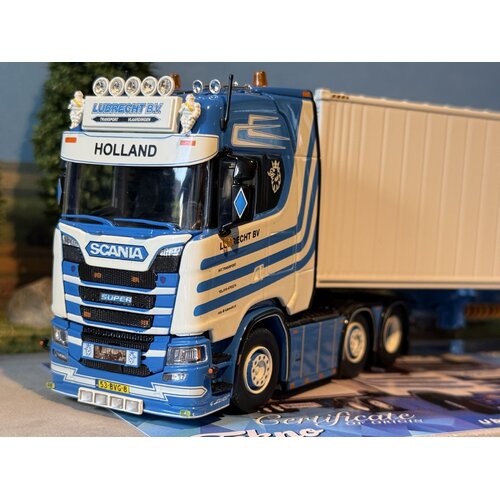 Tekno Tekno Scania Next Gen S met 40ft. reefer container HANS LUBRECHT