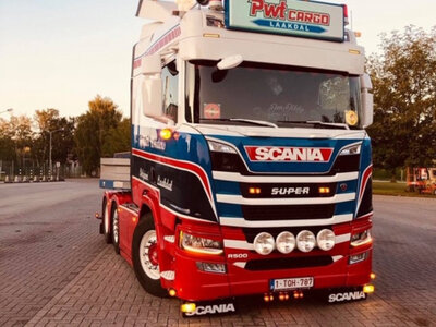 Tekno Tekno Scania Next Gen R-serie 6x2 PWT cargo