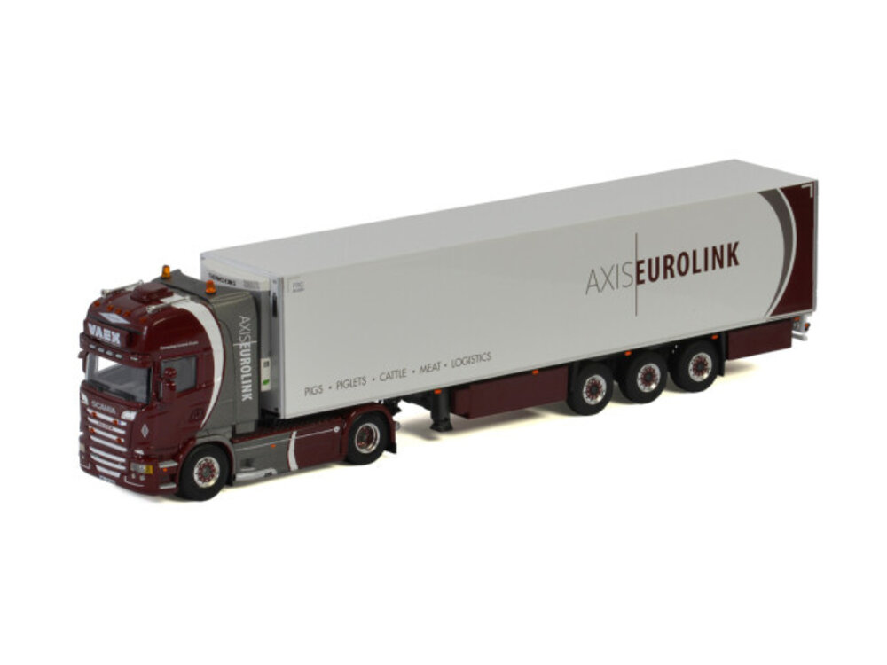 WSI WSI Scania R520 streamline topline 4x2 met 3-as koeloplegger VAEX