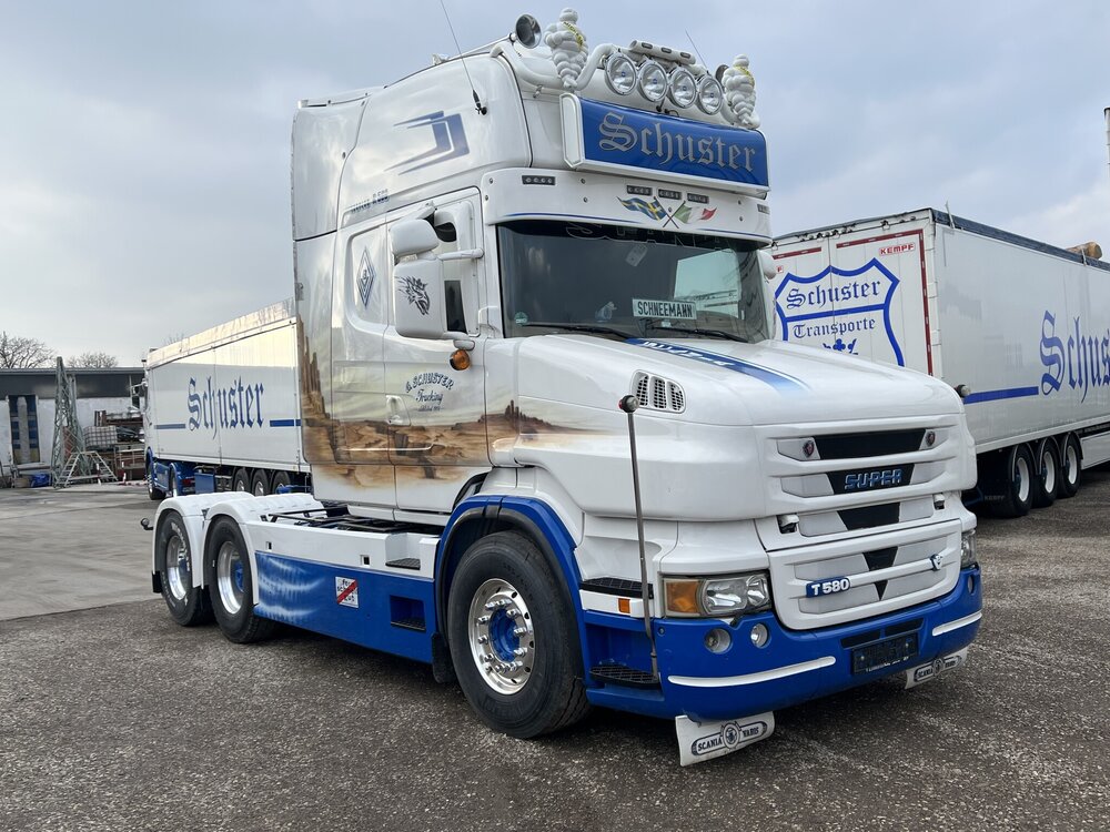 Tekno Tekno Scania Torpedo T580 Topline 6x2 SCHUSTER