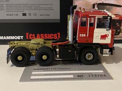 Mammoet store WSI FTF 6x4 single truck MAMMOET