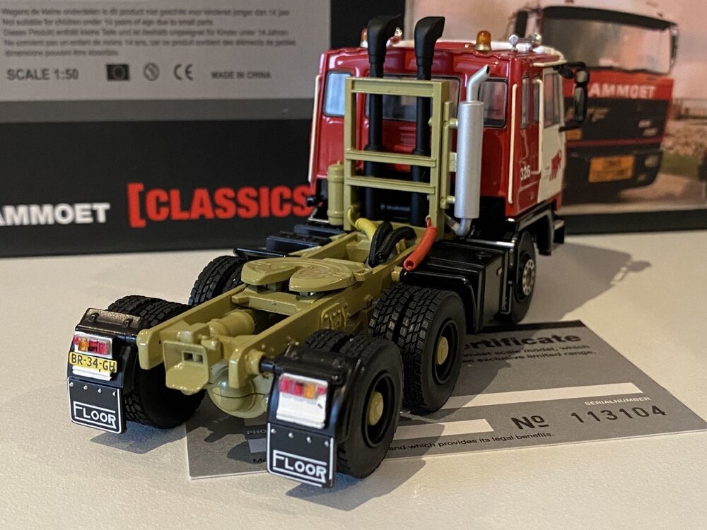 Mammoet store WSI FTF 6x4 single truck MAMMOET
