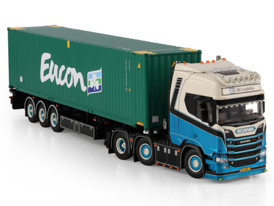 WSI WSI Scania R Highline 6x2 with 3-axle container trailer BD LOGISTICS