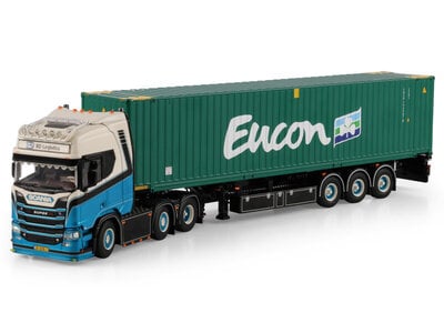 WSI WSI Scania R Highline 6x2 with 3-axle container trailer BD LOGISTICS