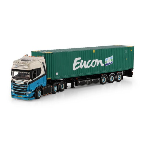WSI WSI Scania R Highline 6x2 with 3-axle container trailer BD LOGISTICS