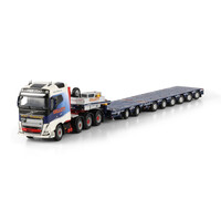 WSI Volvo FH5 Glob. 8x4 with 6-axle MANOOVR + 2-axle dolly COLLETT