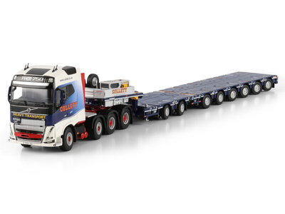 WSI WSI Volvo FH5 Glob. 8x4 with 6-axle MANOOVR + 2-axle dolly COLLETT