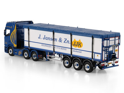 WSI WSI Scania S Highline 6x2 + 3-axle belt trailer J. JANSEN & ZONEN