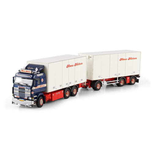 WSI WSI Scania 143H Rigid box truck  + 3-axle drawbar trailer KLAUS NIELSEN