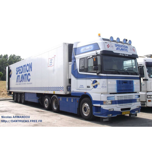 WSI WSI DAF 95XF SSC 6x2 with 3-axle reefer trailer ERIK R. LARSEN / SPEDITION ATLANTIC