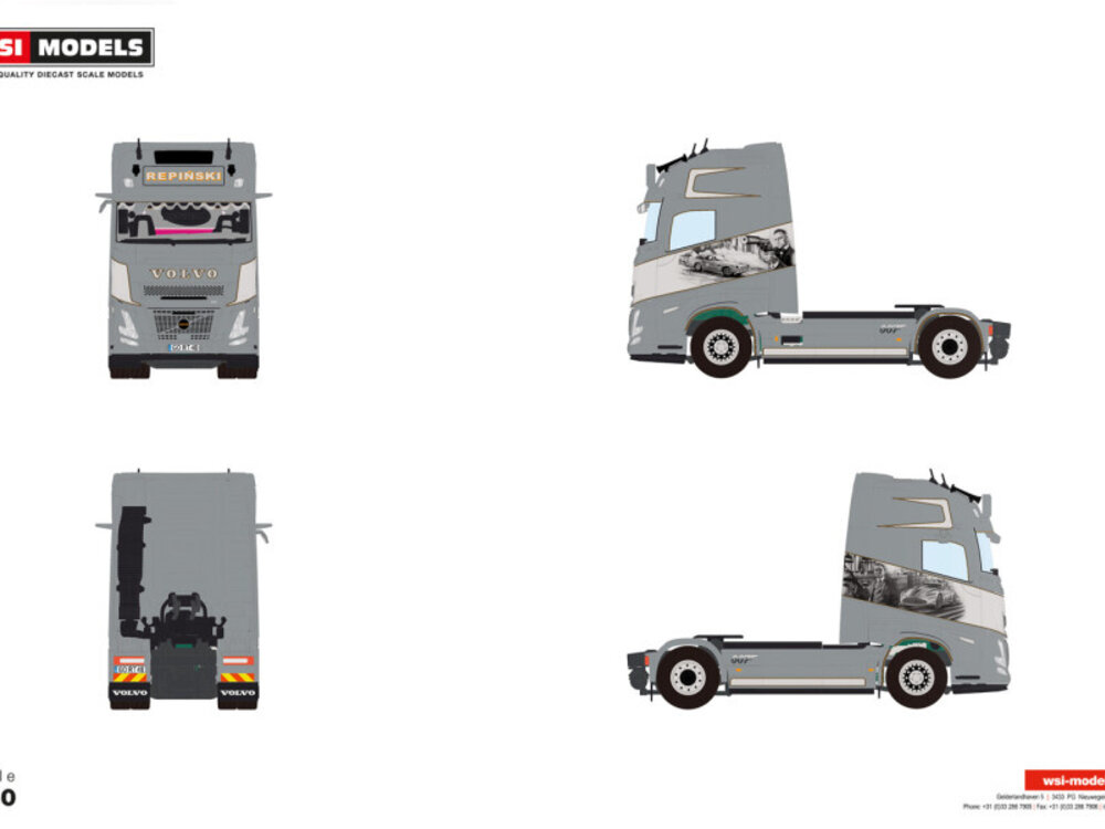 WSI WSI Volvo FH Aero Globetrotter XL 4x2 REPINSKI