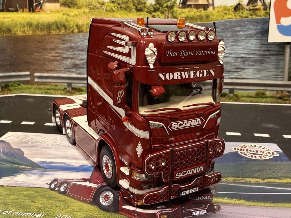 Tekno Tekno Scania Next Gen S770 6x4 THOR BJORN OSTERHUS