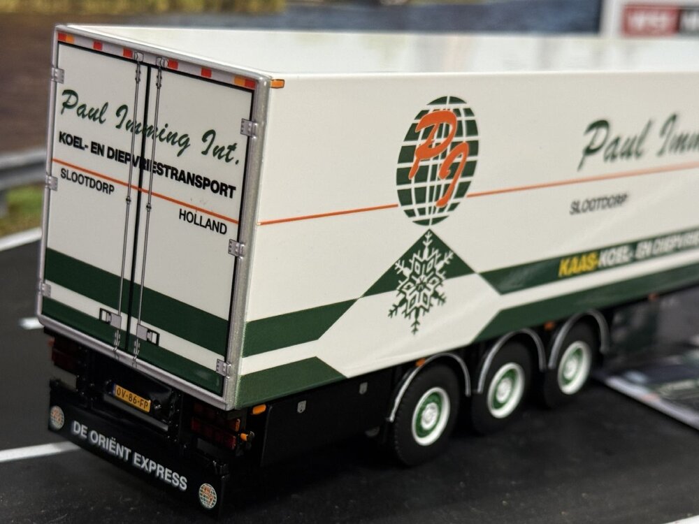 WSI WSI Scania R6 Highline 6x2  met 3-assige koel oplegger PAUL IMMING