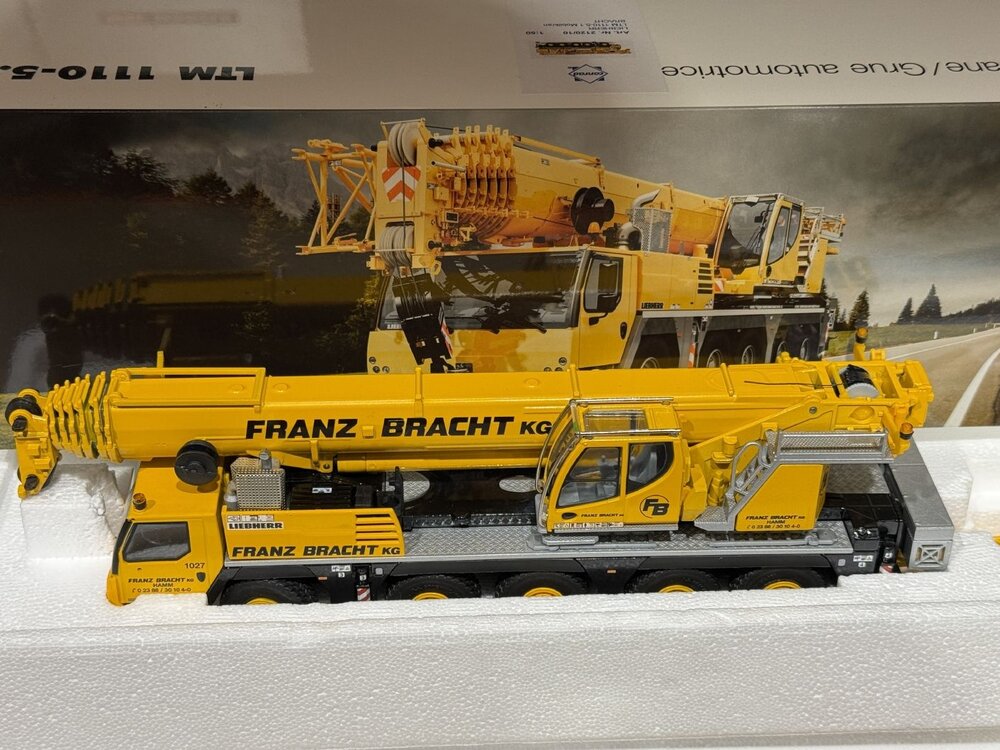 Conrad Modelle Conrad Liebherr LTM 1110-5.1  Mobile Crane FRANZ BRACHT