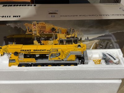 Conrad Modelle Conrad Liebherr LTM 1110-5.1  Mobile Crane FRANZ BRACHT