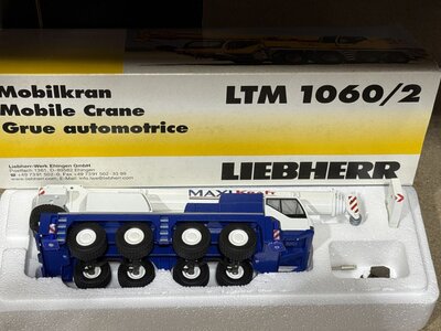 Conrad Modelle Conrad Liebherr LTM 1060/2 mobile crane MAXI KRAFT