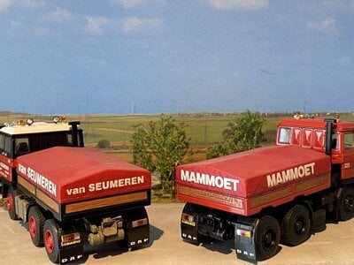 Mammoet store WSI DAF 3300 set + Ballast box MAMMOET