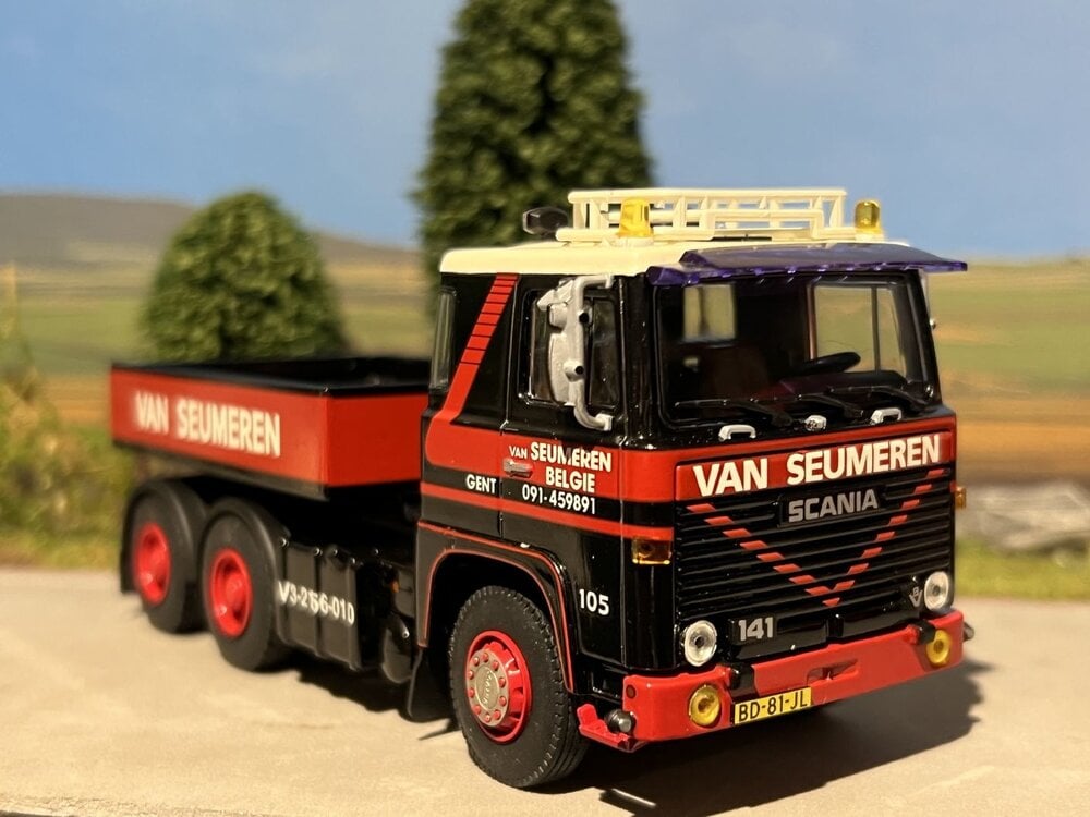 Mammoet store WSI Scania 141 w/ballast box Classics box MAMMOET / VAN SEUMEREN
