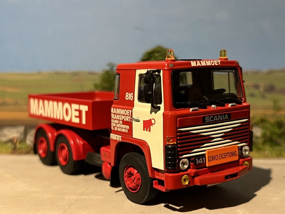 Mammoet store WSI Scania 141 w/ballast box Classics box MAMMOET / VAN SEUMEREN